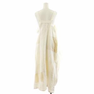 Y's ヨウジヤマモト PATCHWORK SLEEVELESS DRESS