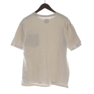 TOUJOURS Tシャツ カットソー プリント 半袖 F ベージュ /RO