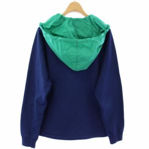VALENTINO スウェット トレーナー プルオーバー フード 長袖 XS 青 /TK