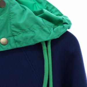 VALENTINO スウェット トレーナー プルオーバー フード 長袖 XS 青 /TK