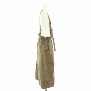Y's ヨウジヤマモト 23SS Twill Suspender Gather Dress