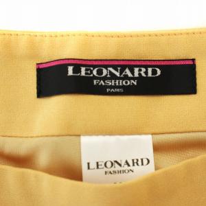 LEONARD パンツ 0143552 イージーパンツ 76 オレンジ /G