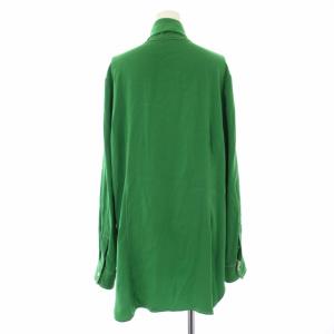 PAUL SMITH シャツ リボン ステッチ 長袖 46L 緑 BLPPIA7704 /TK