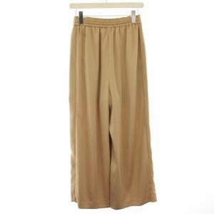 Diagram GRACE CONTINENTAL 21SS ワイドパンツ イージー 裾スリット ハイウエスト 36 ベージュ 0321211181 /HN