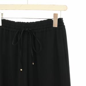 Diagram GRACE CONTINENTAL サイドスリットワイドパンツ イージー 36 黒 ブラック 0320311089 /HN