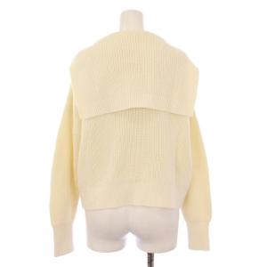 Diagram GRACE CONTINENTAL 22SS ニット セーター 長袖 セーラーカラー 36 白 03221 43058-00 /BM