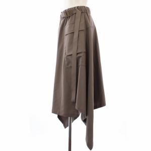 Y-3 アディダス ヨウジヤマモト W CLASSIC REFINED WOOL SKIRT スカート アシンメトリー