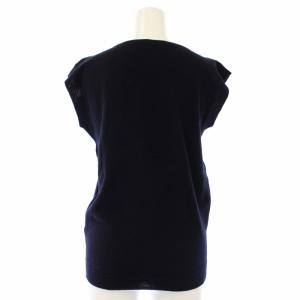 MARGARET HOWELL ベスト ニット アーガイル柄 8 紺 MHW1042 0290149 /TK