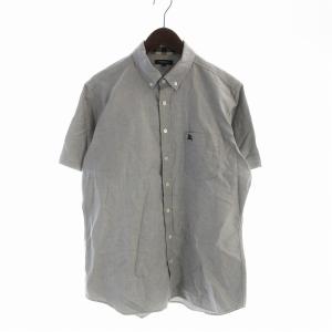 カジュアルシャツ 半袖 ロゴ L グレー A1M60-300-09 /EE