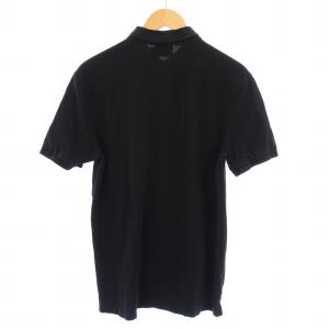 HUGO BOSS SLIM FIT ポロシャツ 半袖 レギュラーカラー ハーフボタン ストレッチ 鹿の子 ロゴ ワンポイント