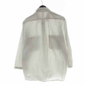 MHL. カジュアルシャツ 長袖 リネン混 M グレー 596-150561 /EE