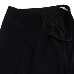 LEONARD タイトスカート ひざ丈 総柄 42 紺 ネイビー 0122263 /RO