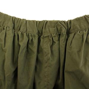 COMME des GARCONS ワンダーランド期 サルエルパンツ ワイド イージー ウエストゴム XS カーキ /BB