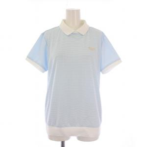 PURPLE LABEL ゴルフウェア 襟付きギンガムチェックプルオーバー カットソー 半袖 レギュラーカラー