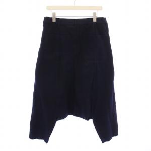 COMME des GARCONS パンクバレリーナ期 サルエルパンツ ジップフライ ストレッチ SS 紺 ネイビー /BB