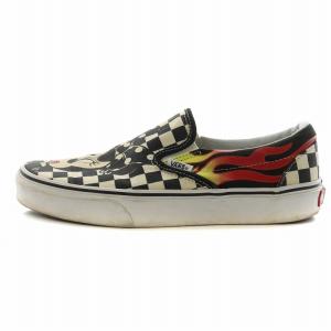 VANS × ディズニー Disney クラシック スリッポン CLASSIC SLIP-ON ミッキーマウス ミニーマウス