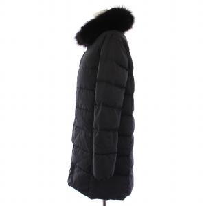 DUVETICA ダウンコート フォックスファー 40 ブラック