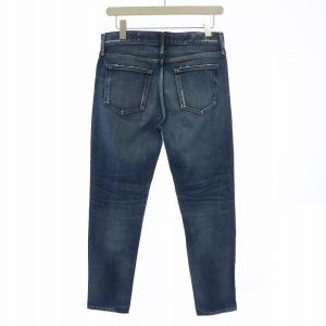 upper hights THE STELLA ボーイフレンドスキニー デニムパンツ ジーンズ ジップフライ USED加工 25