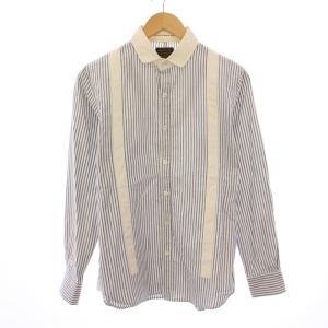SUS.WS/C-SHIRT.LS サスペンダーコットンシャツロングスリーブ 長袖 レギュラーカラー プリント