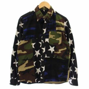 MULTI MIX FLANNEL B.D SHIRT シャツ 総柄 長袖 S マルチカラー SOPH-156016