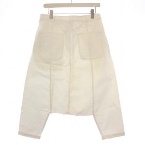 COMME des GARCONS COMME des GARCONS コムコム AD2007 サルエルパンツ ジップフライ S 白 RU-P075 /BM