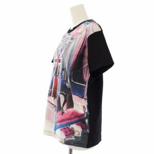 JUNYA WATANABE COMME des GARCONS AD2017 Tシャツ カットソー 半袖 プリント M 黒 JT-T002