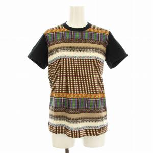 AD2013 Tシャツ カットソー 半袖 クルーネック 総柄 S マルチカラー TM-T031 /KU