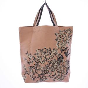 Christian Dior 夢のクチュリエ展 トートバッグ ハンドバッグ キャンバス ピンク /BM