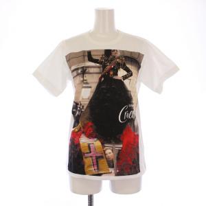 ディズニー Disney コムコム AD2021 クルエラ Tシャツ カットソー 半袖 クルーネック プリント