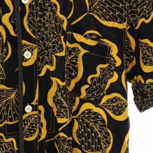 JUNYA WATANABE MAN コムデギャルソン COMME des GARCONS AD2016 シャツ 半袖 ボタニカル柄 総柄 S