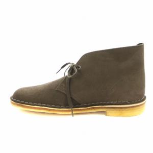 Clarks ORIGINALS デザートブーツ スエード レースアップ US8 茶 ブラウン 70345 /KU