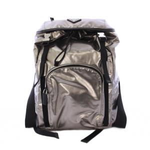 TESSUTO METAL リュックサック シルバーカラー 1BZ039