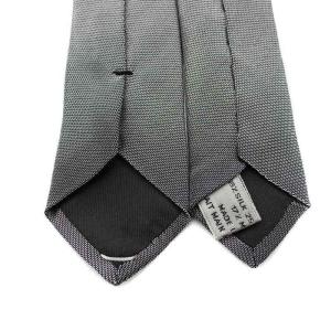 DIOR HOMME ネクタイ ナロータイ 絹 シルク シルバー /YT OH