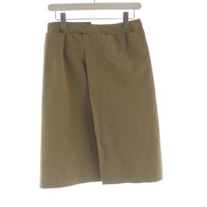 ラップスカート ひざ丈 タイト F38 ベージュ WX103-301 /RO