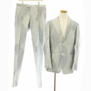 西陣織 ジャケット スラックス シングルスーツ セットアップ テーラードジャケット パンツ ジップフライ