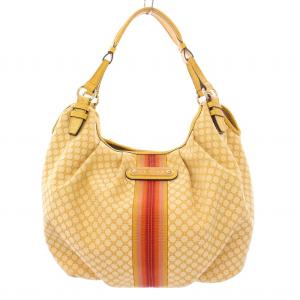 マカダム ロゴプレート ワンショルダーバッグ イエロー