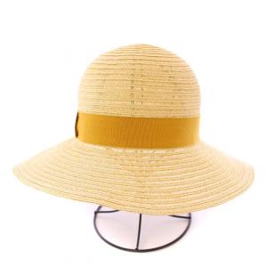 HERMES ストローハット 58cm ベージュ
