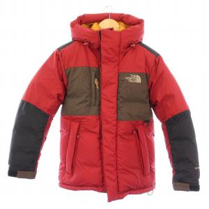 WHITE LABEL ニューパイオニアヘビーダウンジャケット アウター フード ショート丈 ロゴ 切替