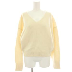 22AW カシミヤウールショートVプルオーバー ニット セーター 長袖 F アイボリー 22080240815040