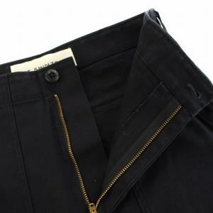 Shinzone ベイカーパンツ BAKER PANTS ワークパンツ ペインターパンツ ジップフライ TO 黒 ブラック