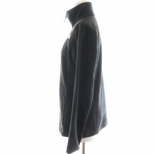 THE NORTH FACE マウンテンバーサマイクロジャケット フリースジャケット ロゴ L 黒 ブラック NLW72104 /AN39