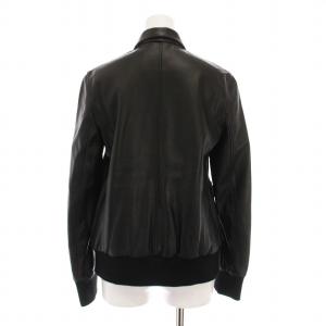 R13 ラムレザージャケット 革ジャン ジップアップ アウター M 黒 14-010-380-0022-1-0