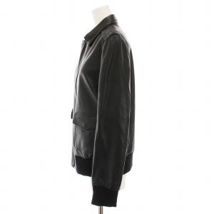 R13 ラムレザージャケット 革ジャン ジップアップ アウター M 黒 14-010-380-0022-1-0