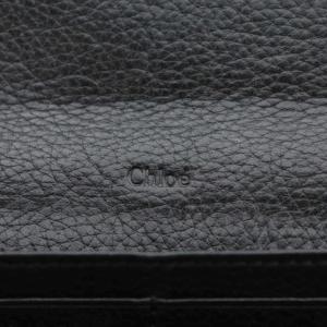 Chloe パラティ 長財布 二つ折り 小銭入れ レザー 黒 ブラック 3P0376-043 /AN1 OH