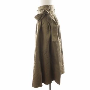 L'Appartement マークケンリードミノタン MARK KENLY DOMINO TAＮ フレアスカート ロング丈 コットン