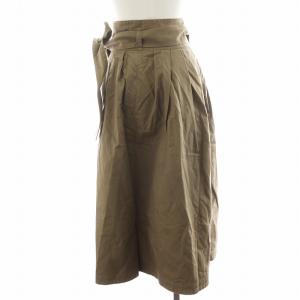 L'Appartement マークケンリードミノタン MARK KENLY DOMINO TAＮ フレアスカート ロング丈 コットン