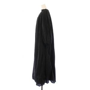 MARIHA NOBLE 春の花のドレス ワンピース 36 ブラック