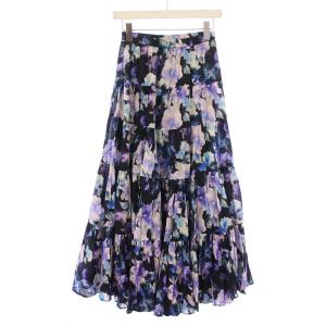 MARIHA エンジェルのスカート 36 パープル ブラック