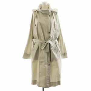 コート モニーレ装飾 フード ナイロン 42 グレー