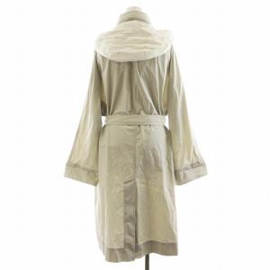 BRUNELLO CUCINELLI コート モニーレ装飾 フード ナイロン 42 グレー